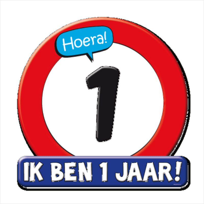 Huldeschild 1 jaar kopen