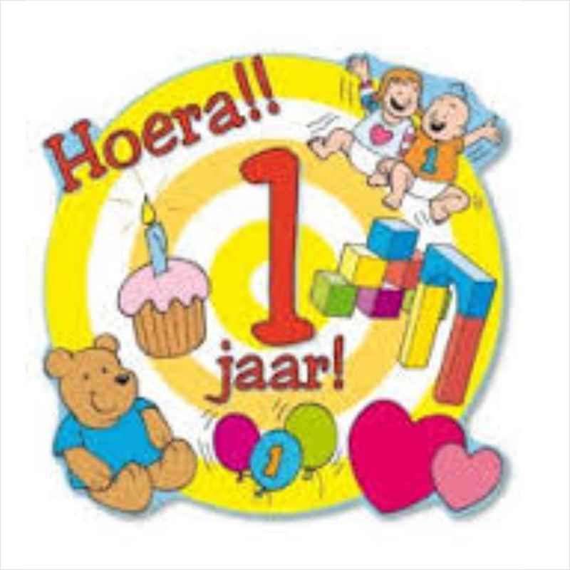 Huldeschild Kind 1 jaar kopen